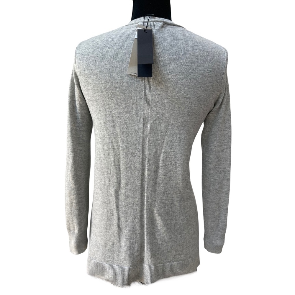 Banana Republic Cashmere Blend Tunic Gray Sweater - Picture 2 of 8